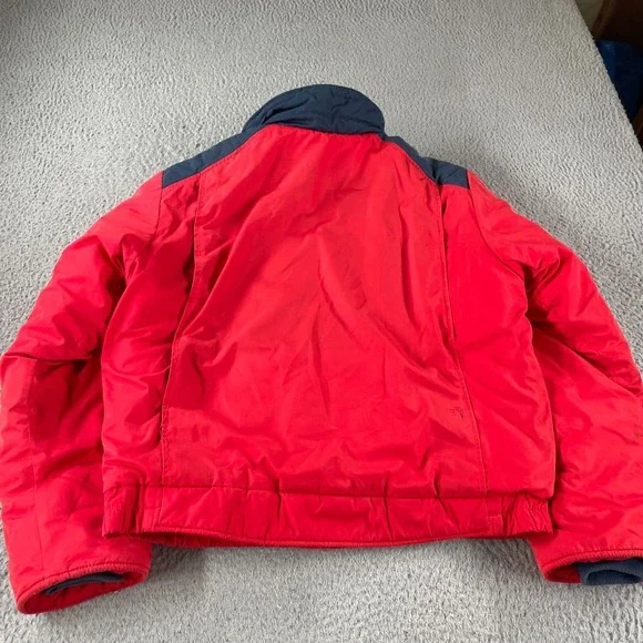 VTG The North Face Quallofil Jacket Puffer Ski Color Block Men L Fit M *Flaws - Picture 11 of 16